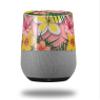 Decal Style Skin Wrap for Google Home Original - Beach Flowers 02 Pink (Google Home NOT Included) by WraptorSkinz view 1