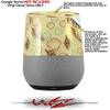 Decal Style Skin Wrap for Google Home Original - Sea Shells 02 Yellow Sunshine (Google Home NOT Included) by WraptorSkinz view 2