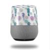 Decal Style Skin Wrap for Google Home Original - Seahorses and Shells White (Google Home NOT Included) by WraptorSkinz view 1