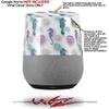 Decal Style Skin Wrap for Google Home Original - Seahorses and Shells White (Google Home NOT Included) by WraptorSkinz view 2