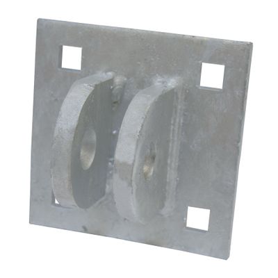 Dock Edge Floating Dock Heavy Duty Male T Connector, Galvanized