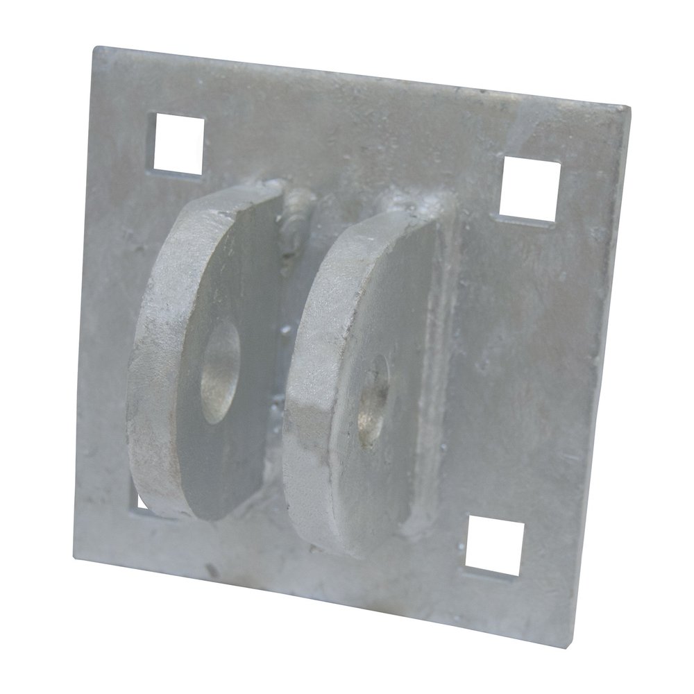 Dock Edge Floating Dock Heavy Duty Male T Connector, Galvanized
