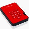 iStorage diskAshur2 SSD 1TB Red | Secure portable solid state drive | Password protected | Dust & water resistant | Hardware Encryption view 2