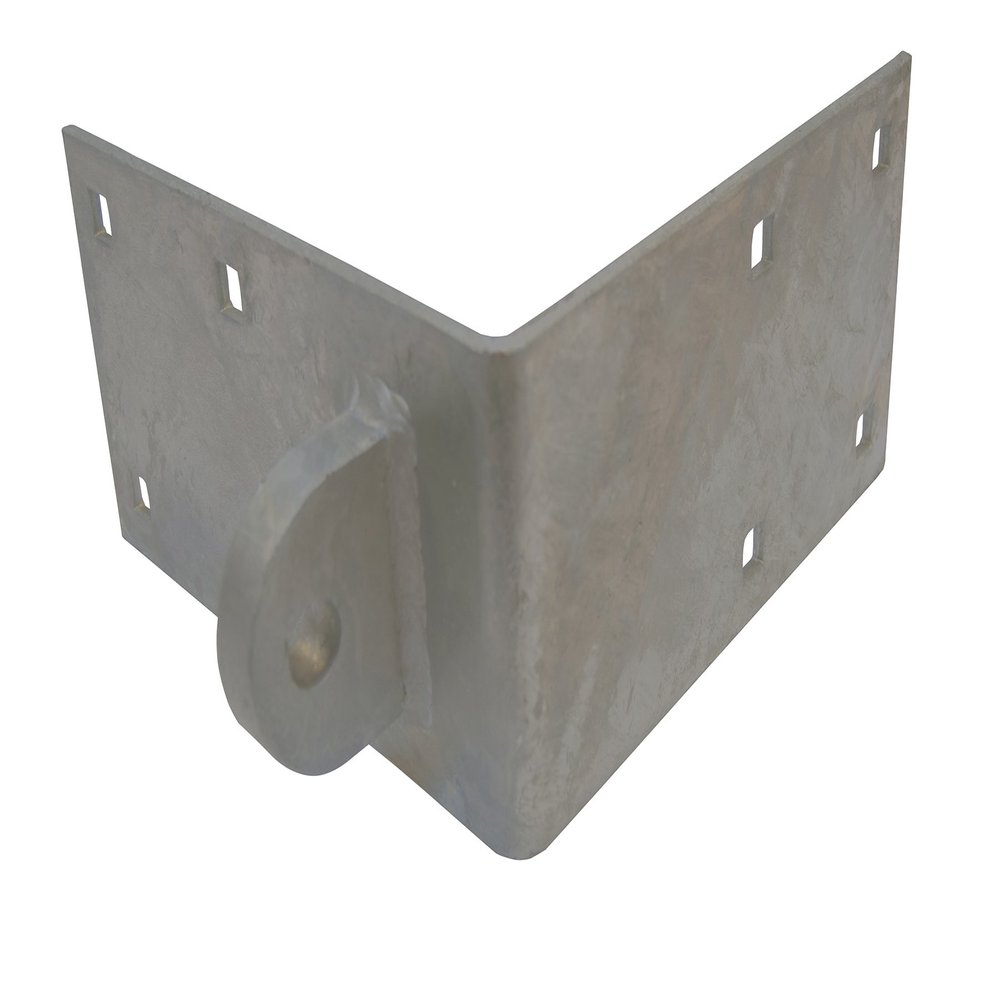 Dock Edge Floating Dock Heavy Duty Male Corner Hinge, Galvanized
