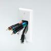 Garvin Recessed Low Voltage Cable Plate view 3