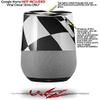 Decal Style Skin Wrap for Google Home Original - Checkered Racing Flag (Google Home NOT Included) by WraptorSkinz view 2