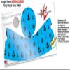Decal Style Skin Wrap for Google Home Original - Nautical Anchors Away 02 Blue Medium (Google Home NOT Included) by WraptorSkinz view 3