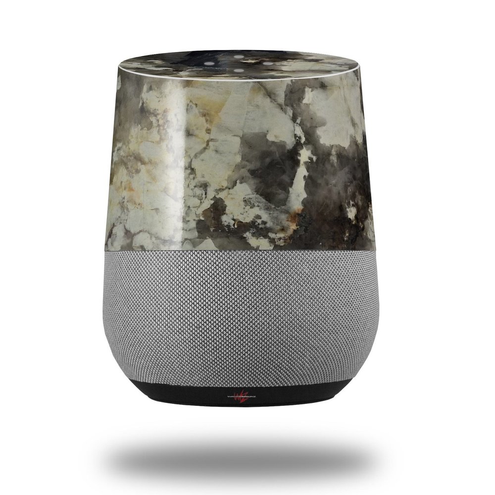 Decal Style Skin Wrap for Google Home Original - Marble Granite 04 (Google Home NOT Included) by WraptorSkinz