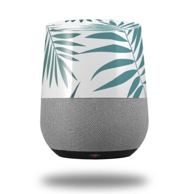 Decal Style Skin Wrap for Google Home Original - Palms 02 Green (Google Home NOT Included) by WraptorSkinz