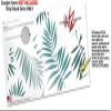 Decal Style Skin Wrap for Google Home Original - Palms 02 Green (Google Home NOT Included) by WraptorSkinz view 3
