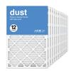 AIRx Filters Dust 20x30x1 Air Filter Replacement MERV 8 AC Furnace Pleated Filter, 12-Pack view 1