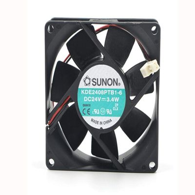 DBCParts Replacement Cooler Cooling Fan for Sunon KDE2408PTB1-6 DC24V 3.4W 8CM 80mm 8025 80x80x25mm 2Pin
