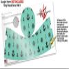 Decal Style Skin Wrap for Google Home Original - Anchors Away 02 Seafoam Green (Google Home NOT Included) by WraptorSkinz view 3