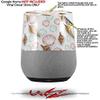 Decal Style Skin Wrap for Google Home Original - Sea Shells 02 White (Google Home NOT Included) by WraptorSkinz view 2