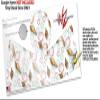 Decal Style Skin Wrap for Google Home Original - Sea Shells 02 White (Google Home NOT Included) by WraptorSkinz view 3