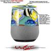 Decal Style Skin Wrap for Google Home Original - Tropical Fish 01 Seafoam Green (Google Home NOT Included) by WraptorSkinz view 2