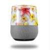 Decal Style Skin Wrap for Google Home Original - Beach Flowers White (Google Home NOT Included) by WraptorSkinz view 1