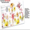 Decal Style Skin Wrap for Google Home Original - Beach Flowers White (Google Home NOT Included) by WraptorSkinz view 3