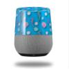 Decal Style Skin Wrap for Google Home Original - Seahorses and Shells Blue Medium (Google Home NOT Included) by WraptorSkinz view 1