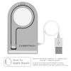 [MFI Certified] Replacement Protable Magnetic Charging Dock for Apple iWatch, Foldable Enable Nightstand Mode with 3ft Long USB Cable Compatible for All iWatch Series 1, 2, 3 (38, 42mm) (White) view 3