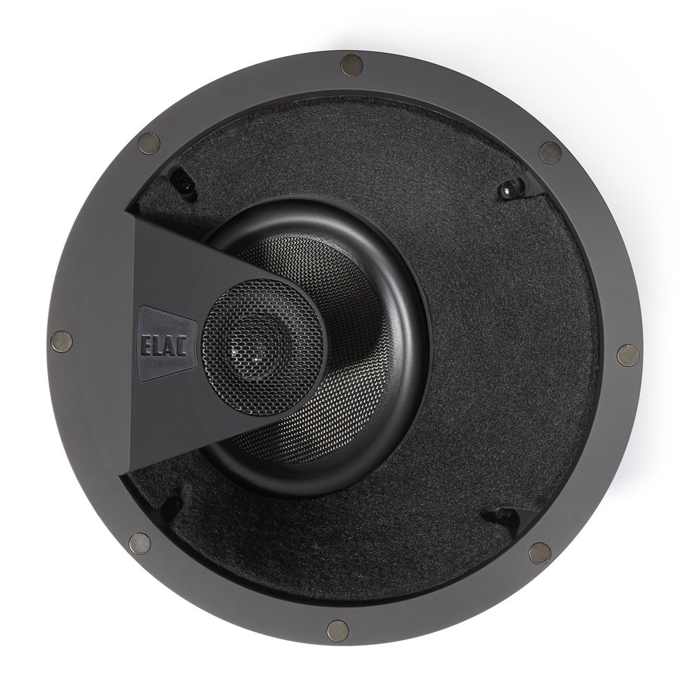 Elac - Debut IC-DT61-W Custom in-Ceiling Home Theater Speaker (Ea) Black