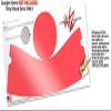 Decal Style Skin Wrap for Google Home Original - Solids Collection Coral (Google Home NOT Included) by WraptorSkinz view 3