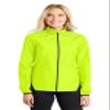 Port Authority Ladies Zephyr Reflective Hit Full-Zip Jacket. L345 Safety view 1