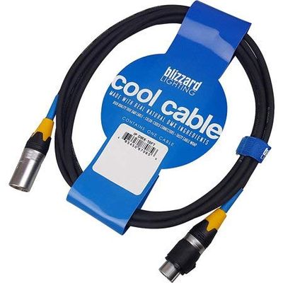 Blizzard Lighting Dmx-IP-10Q 10' 3-pin XLR(M) to XLR(F) IP Rated DMX Cable