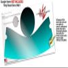 Decal Style Skin Wrap for Google Home Original - Smooth Fades Neon Teal Black (Google Home NOT Included) by WraptorSkinz view 3