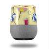 Decal Style Skin Wrap for Google Home Original - Beach Party Umbrellas Yellow Sunshine (Google Home NOT Included) by WraptorSkinz view 1