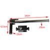 1080P VGA AV USB 3 in1 Digital Industry Microscope Camera Set & Big Stand Universal Bracket & 180X Zoon C-Mount Lens & 144 LED Light view 4
