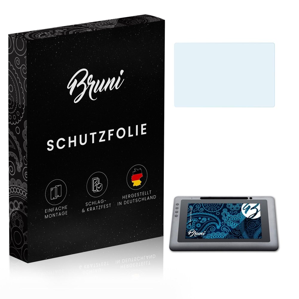 Bruni Screen Protector compatible with Wacom DTU-1031 Protector Film, crystal clear Protective Film (2X)