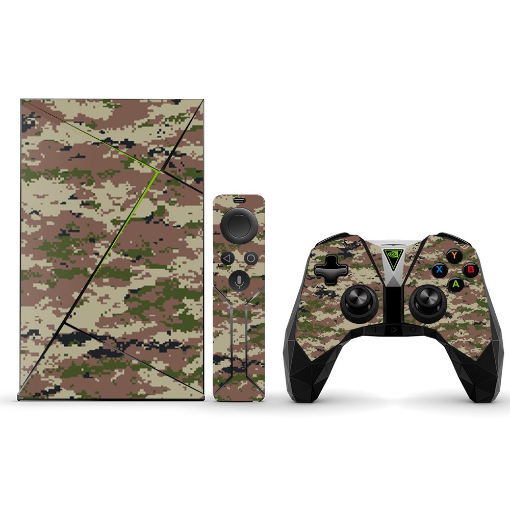 MightySkins Skin Compatible with NVIDIA Shield TV (2017) wrap Cover Sticker Skins Urban Camo
