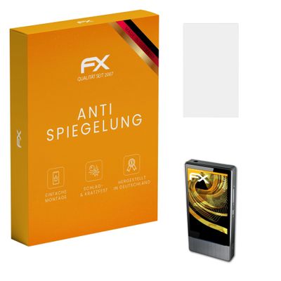 atFoliX Screen Protector compatible with FiiO X7 Screen Protection Film, anti-reflective and shock-absorbing FX Protector Film (3X)