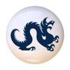 Blue Dragon - Dragons - DECORATIVE Glossy CERAMIC Cupboard Cabinet PULLS Dresser Drawer KNOBS view 1