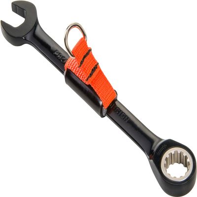 BLK Chrome Combo Non-Reversible Ratchet Wrench 16 mm-Spline