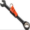 BLK Chrome Combo Non-Reversible Ratchet Wrench 16 mm-Spline view 1
