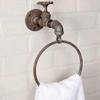 Industrial Water Spigot Towel Ring view 2