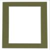 5x7 Mat for 8.5x11 Frame - Precut Mat Board Acid-Free Show Kit with Backing Board, and Clear Bags Dill Green 5x7 Photo Matte Made to Fit a 8.5x11 Picture Frame Matboard for Framing, Pack of 1 Mat view 3