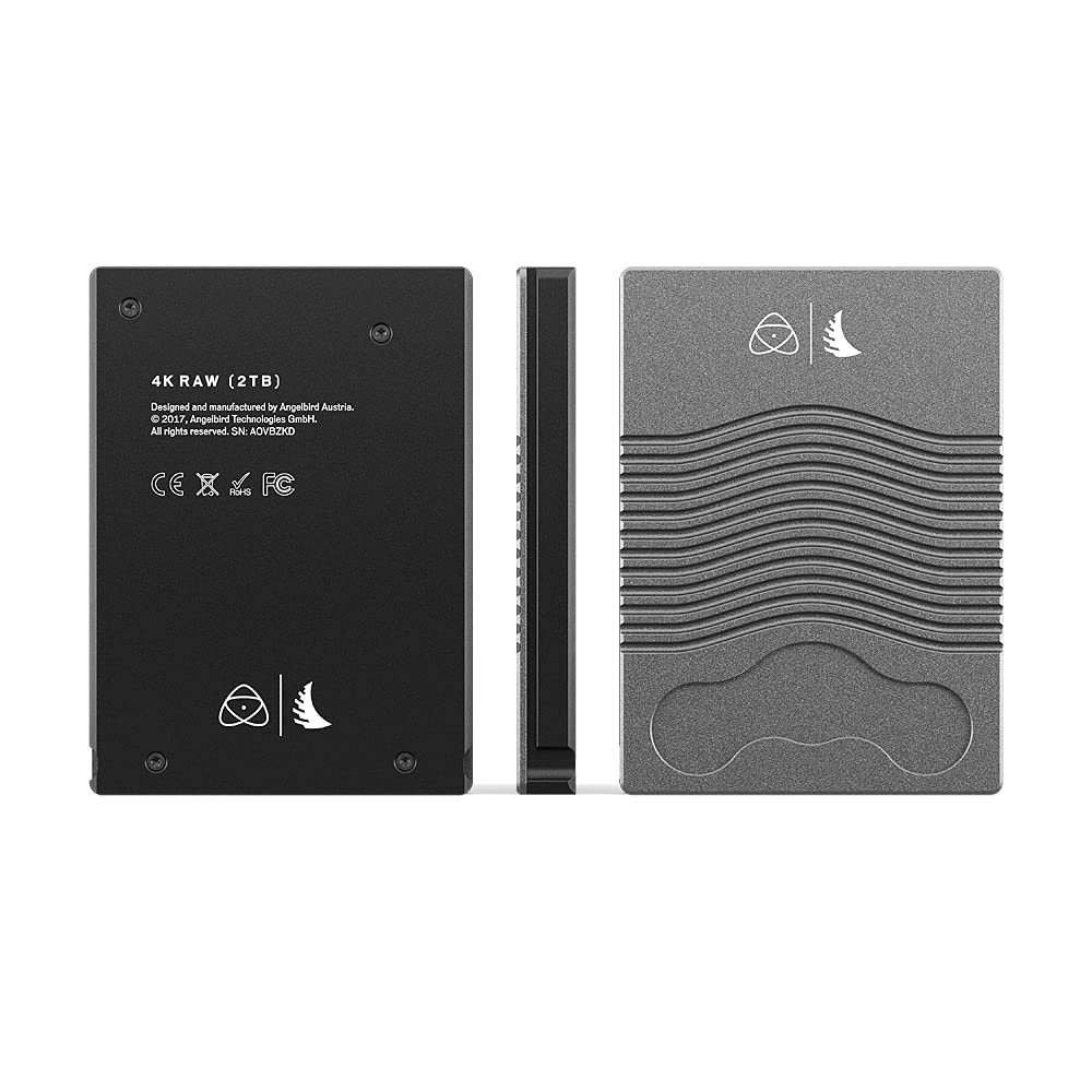 Angelbird AtomX 4K RAW | 2 TB| External SSD for Atomos Master Caddy II