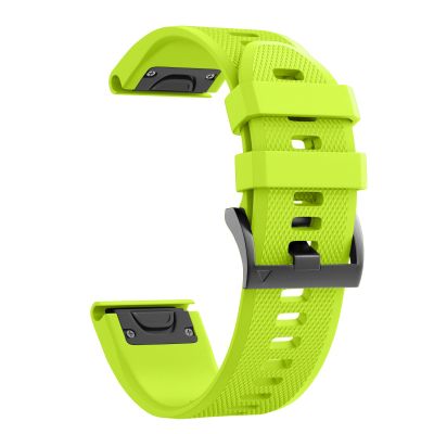 ANCOOL for Fenix 5/Fenix 6/Fenix 7 Band 22mm Silicone Watch Band for Fenix 8 47mm/Fenix 7 Pro/6 Pro/5 plus/Forerunner 935/945/955/965/Approach S62/S60/Epix Gen 2 47mm(Green)
