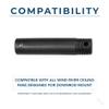 Wind River R12MB 12 in. Extension Downrod | Matte Black | Height Extension view 4