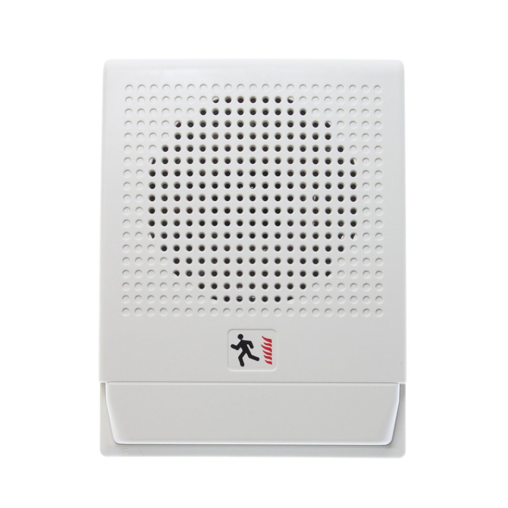 EST G4F-S7 Genesis G4 Low Profile Indoor Wall Speaker, White, 70-VRMS