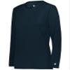 B-Core Ladies' L/S Tee Navy Medium view 1