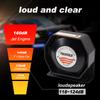 YHAAVALE 9200E Amplifier Police Siren & Metal Ultra Slime Octagon Compact Flat Speaker,DC12V 100W Multi-Tones Wired Control with Mic Loudspeaker Emergency Electronic PA System for Police Cars view 2