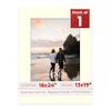 13x19 Mat for 18x24 Frame - Precut Mat Board Acid-Free Show Kit with Backing Board, and Clear Bags Textured Cream 13x19 Photo Matte For a 18x24 Picture Frame Matboard for Framing, Pack of 1 Mat view 1