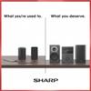 Sharp XL-BH250 Sharp 5-Disc Micro Shelf Executive Speaker System with Bluetooth, USB Port for MP3 Playback, AM/FM, Audio in for Digital Players view 2
