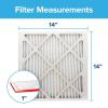 Filtrete Micro Allergen Defense Filter, 14 x 14 x 1-Inches, 4-Pack view 4