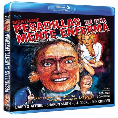 Nightmare (1981) Pesadillas de UNA mente enferma [Blu-ray] Romano Scavolini