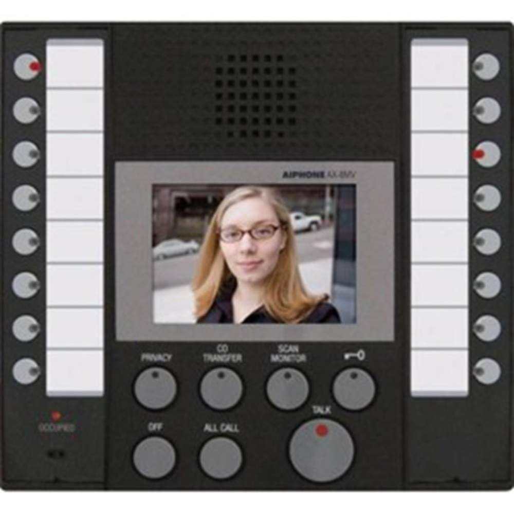 AX-8MV Video Door Phone w/ AX-DV Intercom Sub Station by Aiphone